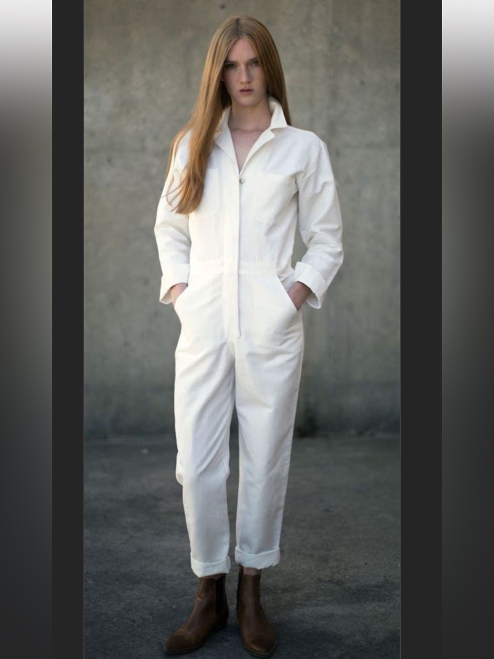 Horses Black Button Down Jumpsuit